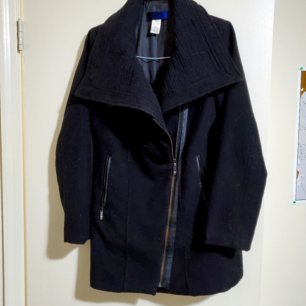 Black Pea Coat ✨